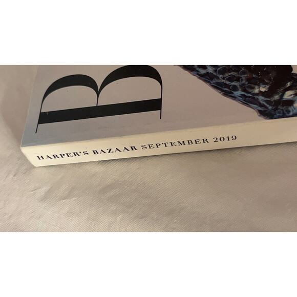 Harper's Bazaar Magazine  - September 2019 - Christy Turlington Cover - - Picture 5 of 8